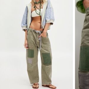 We the Free Moxie Pull-on Barrel Jeans